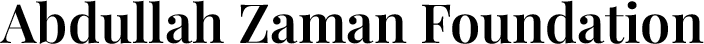 Abdullah Zaman Foundation